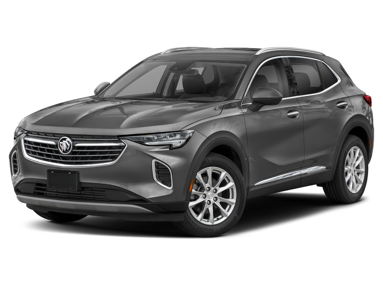 2023 Buick Envision Avenir in Sapphire Metallic — front three-quarter view