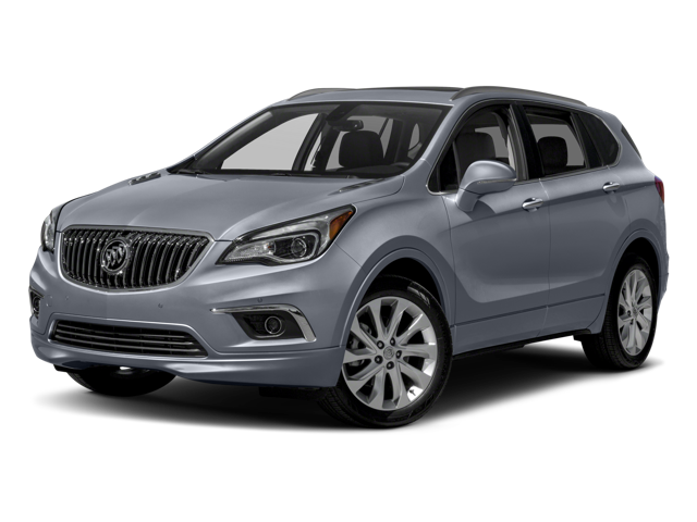 2017 Buick Envision Premium II in Ebony Twilight Metallic — front three-quarter view