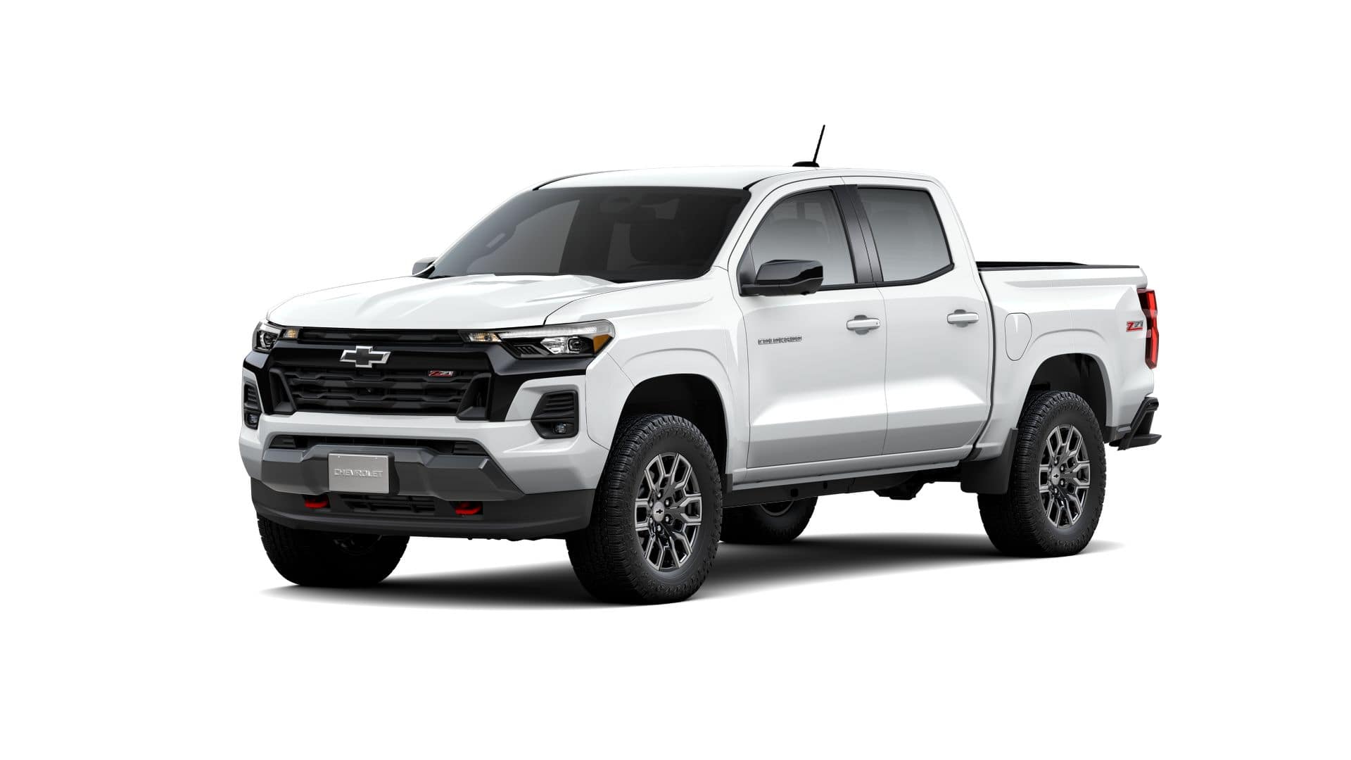 2026 Chevrolet Colorado 4WD Z71 in Summit White — front three-quarter view