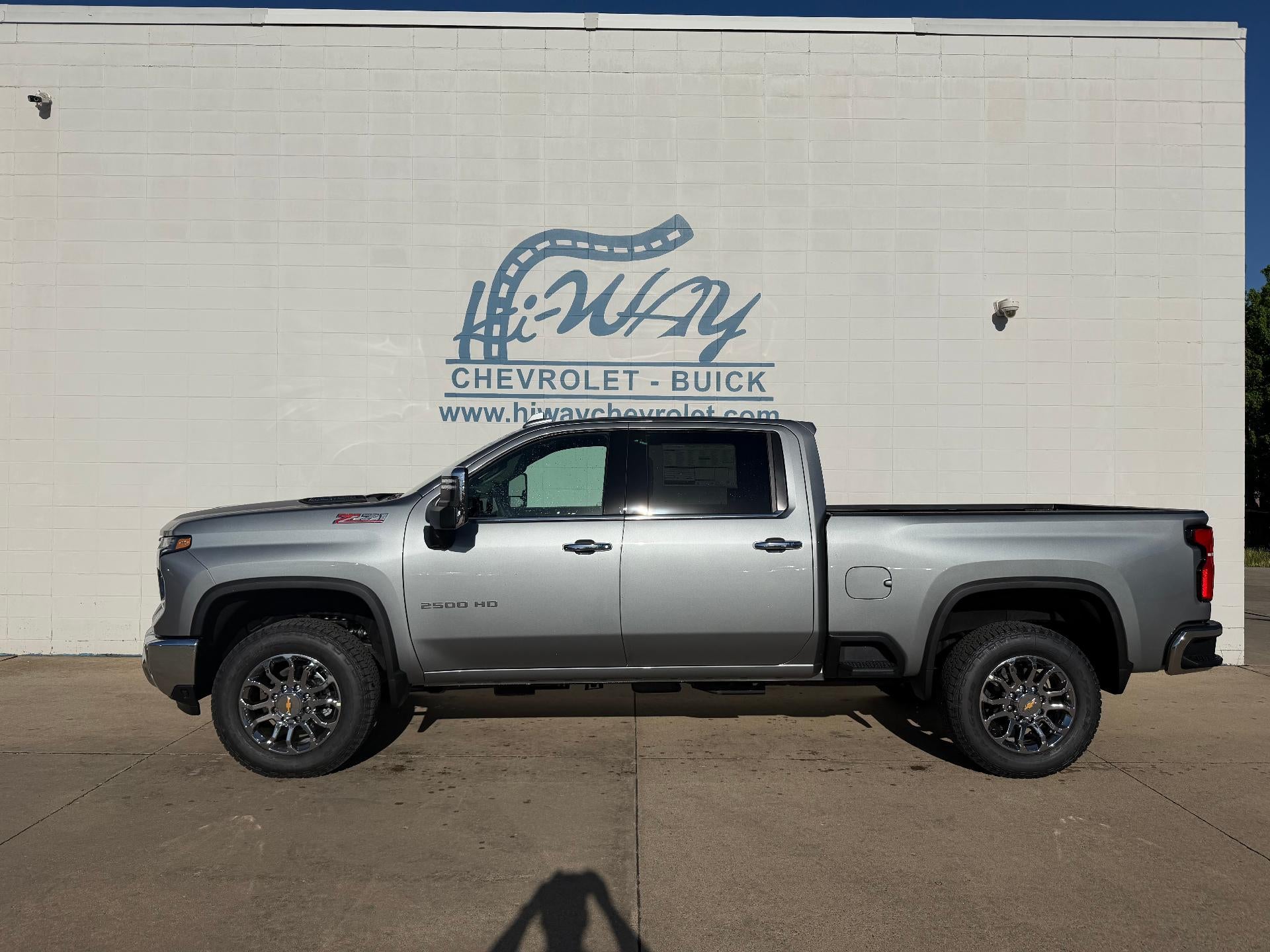 2026 Chevrolet Silverado 2500 HD LTZ in Sterling Gray Metallic — front three-quarter view