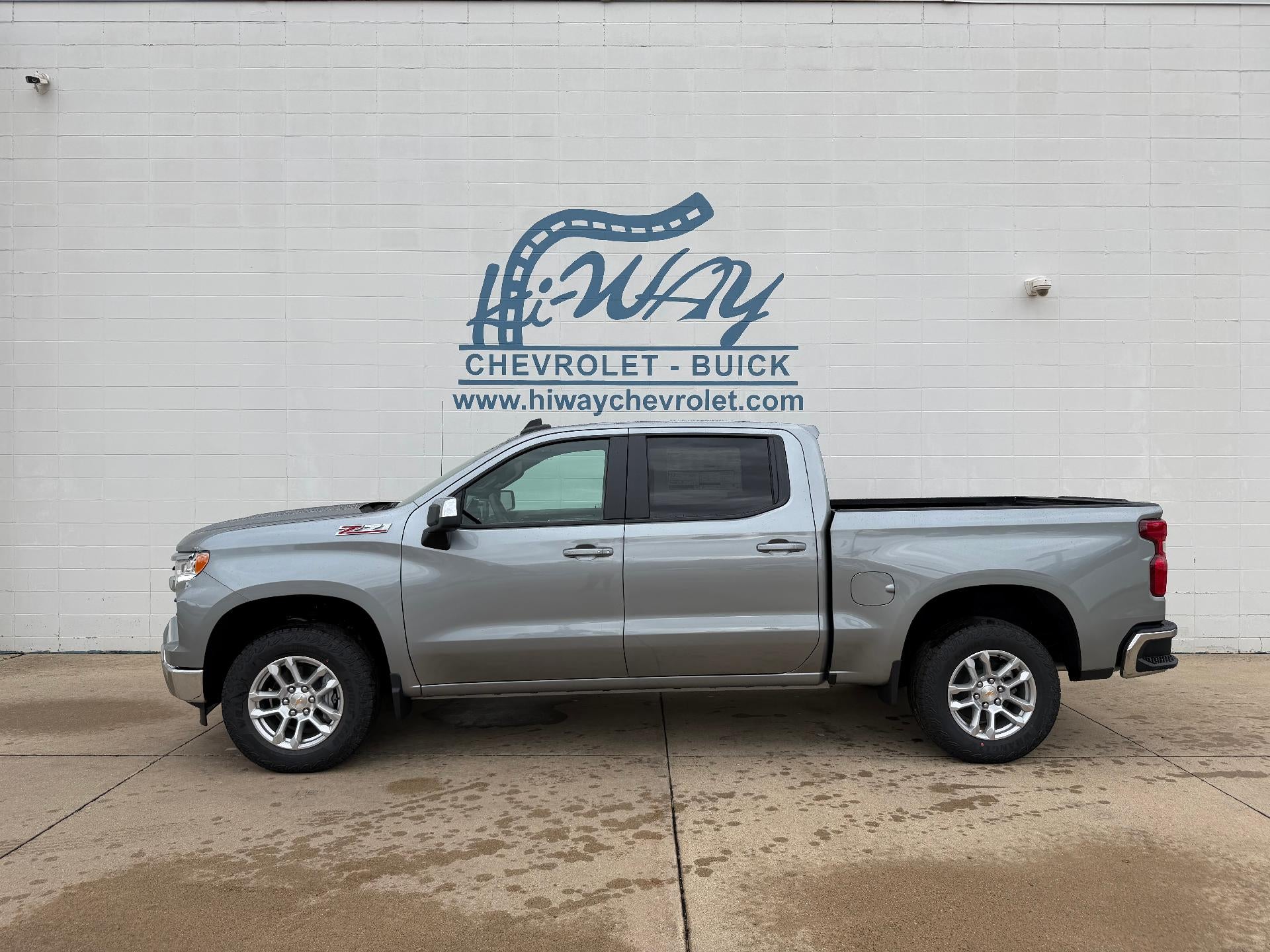 2026 Chevrolet Silverado 1500 LT in Sterling Gray Metallic — front three-quarter view