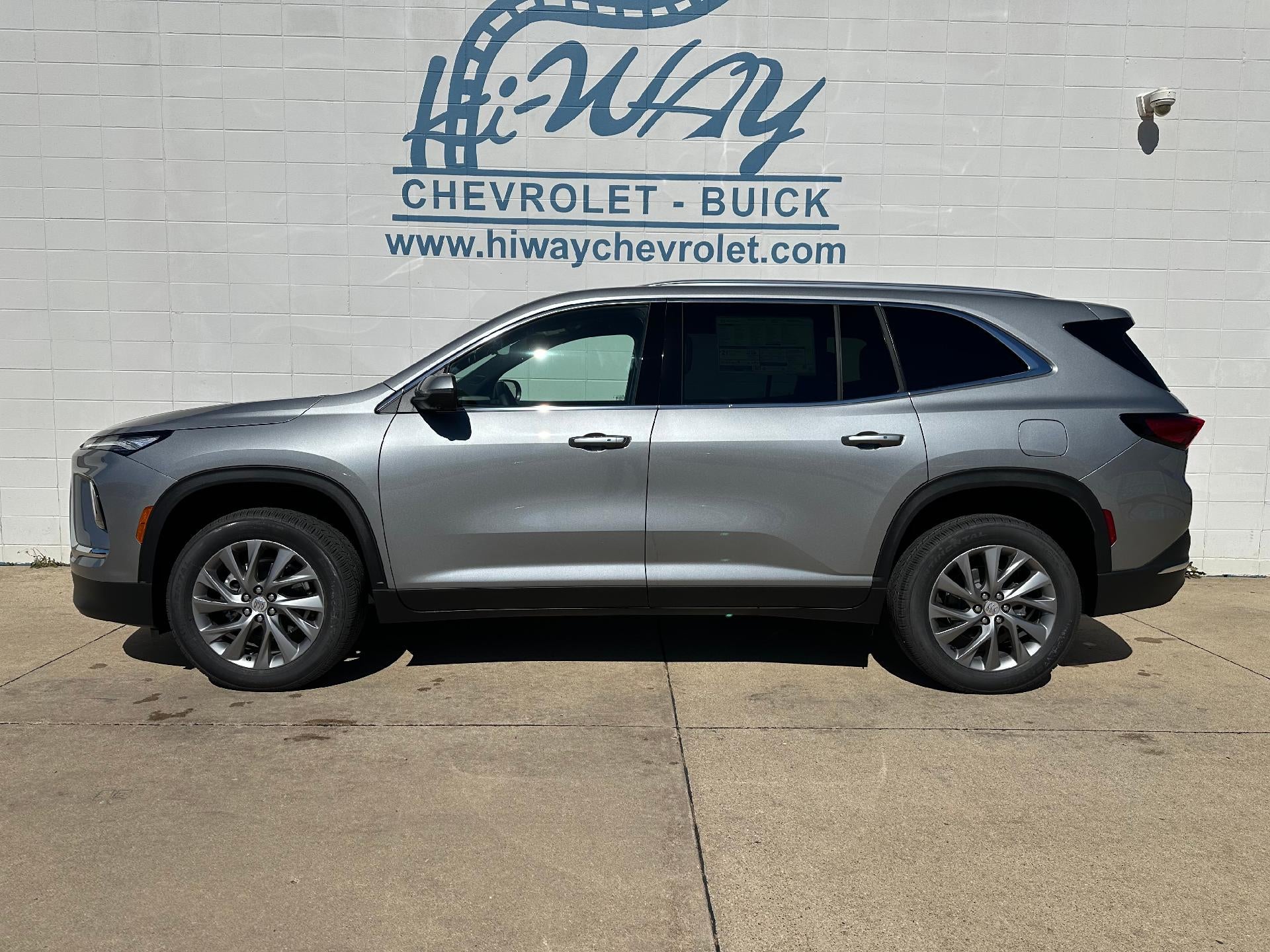 2026 Buick Enclave Preferred in Moonstone Gray Metallic — front three-quarter view
